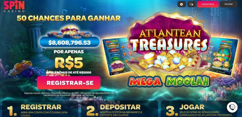 spin casino é confiável